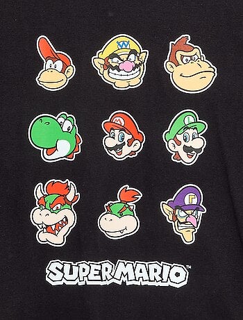 T-shirt "Nintendo" "Mario" a maniche lunghe