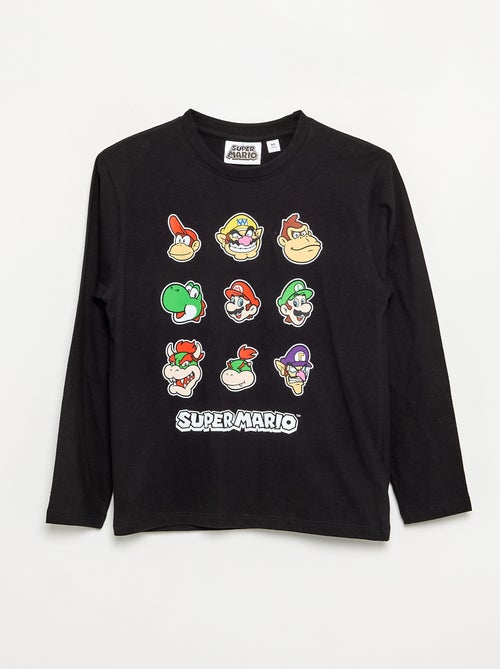 T-shirt "Nintendo" "Mario" a maniche lunghe - Kiabi T-shirt "Nintendo" "Mario" a maniche lunghe - Kiabi