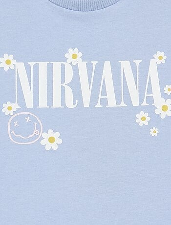 T-shirt 'Nirvana' a maniche corte