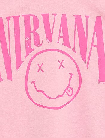 T-shirt 'Nirvana' a maniche corte