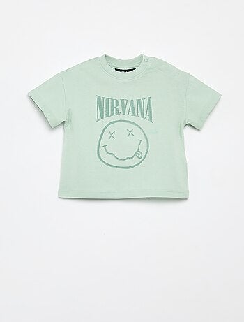 T-shirt 'Nirvana' a maniche corte