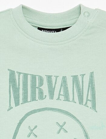 T-shirt 'Nirvana' a maniche corte