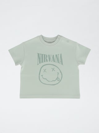 T-shirt 'Nirvana' a maniche corte