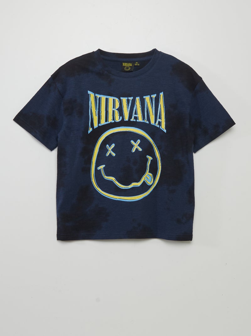 T-shirt 'Nirvana' BLU - Kiabi