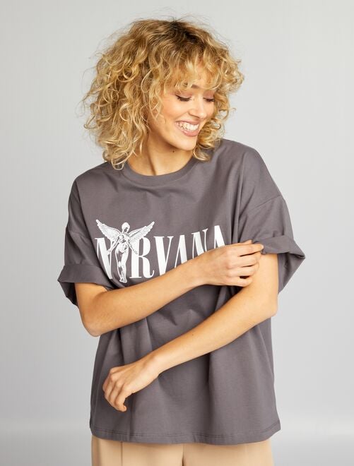 T shirt store nirvana donna