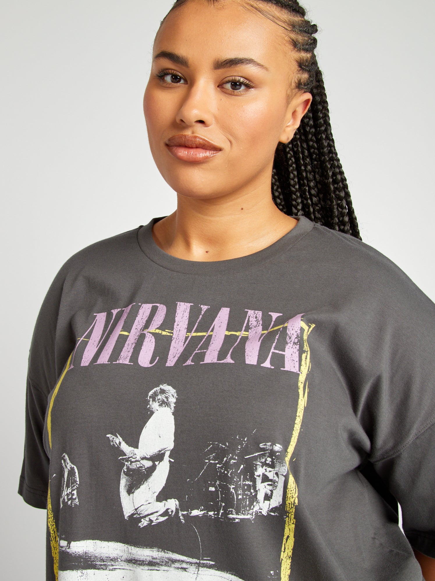 T shirt nirvana donna