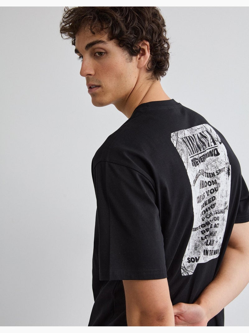 T-shirt Nirvana, MO Fashion Nero - Kiabi