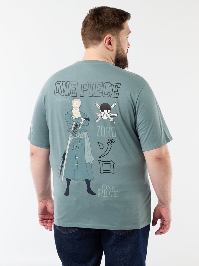 T-shirt 'One Piece' a maniche corte Blu - Kiabi