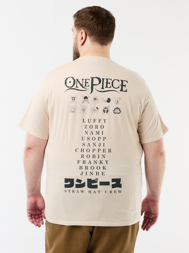 T-shirt 'One Piece' a maniche corte Grigio - Kiabi