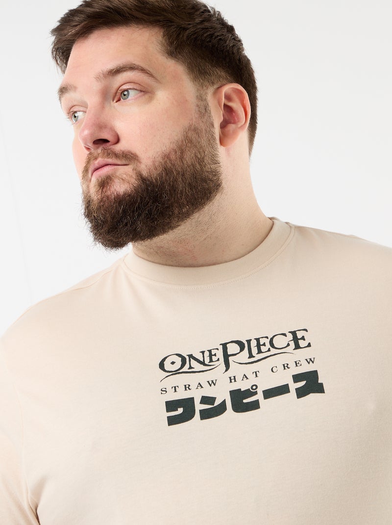 T-shirt 'One Piece' a maniche corte Grigio - Kiabi