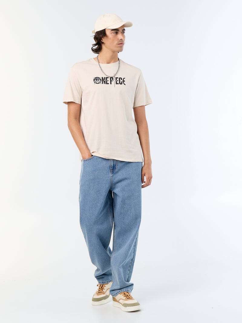 T-shirt 'One Piece' a maniche corte Grigio - Kiabi