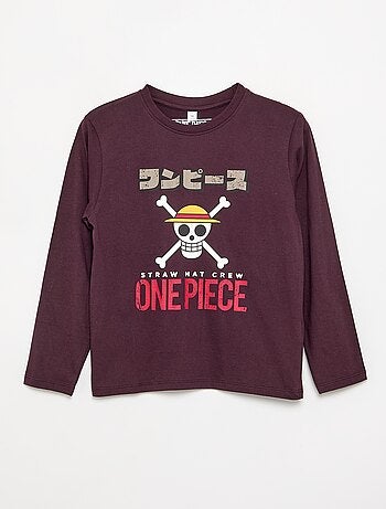 T-shirt 'One Piece' a maniche lunghe