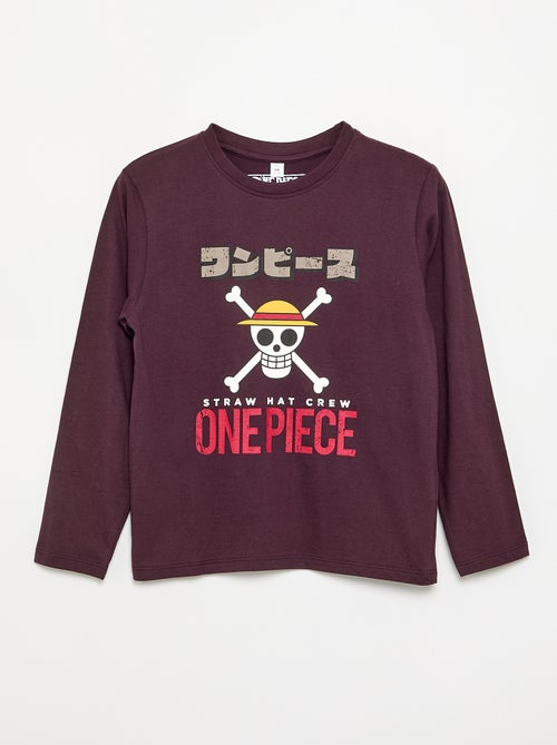T-shirt 'One Piece' a maniche lunghe - Kiabi T-shirt 'One Piece' a maniche lunghe - Kiabi