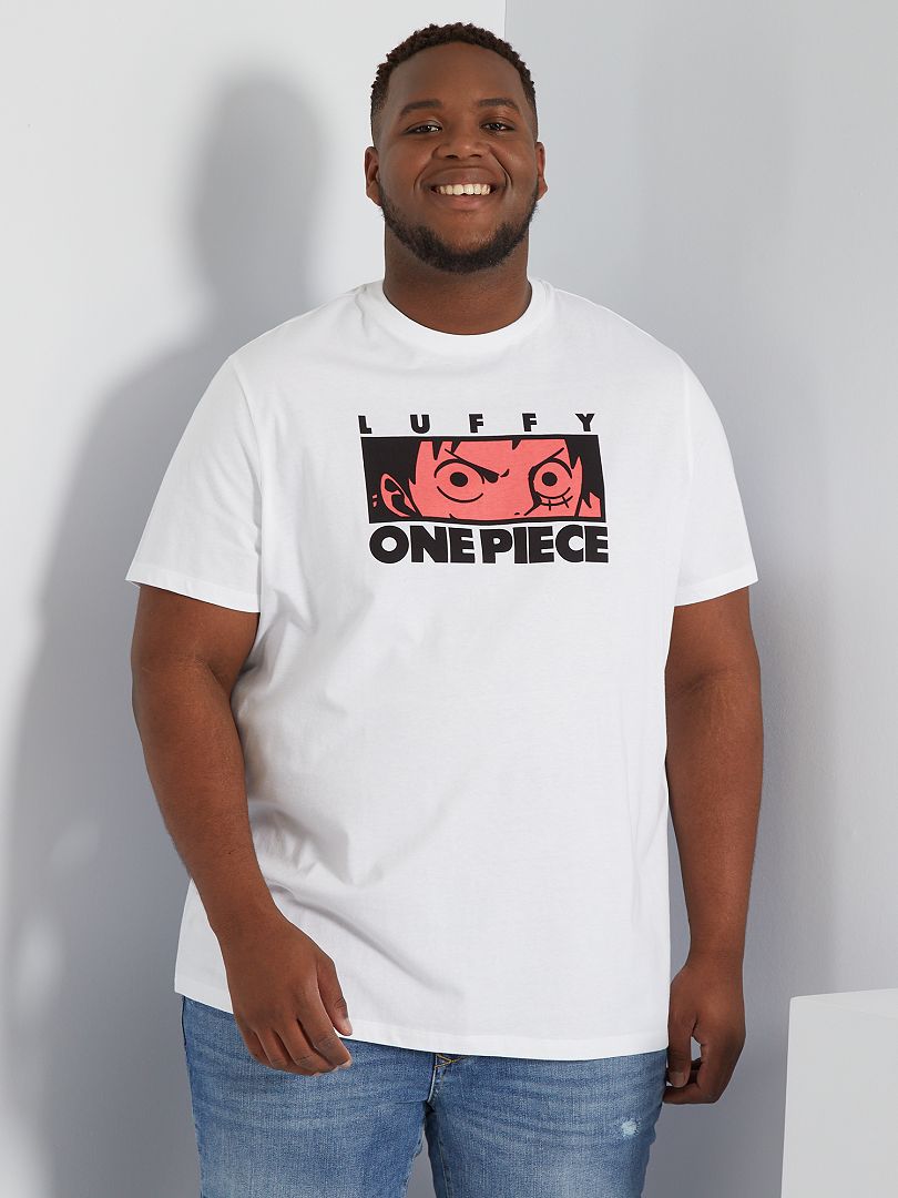 T-shirt 'One Piece' Bianco - Kiabi
