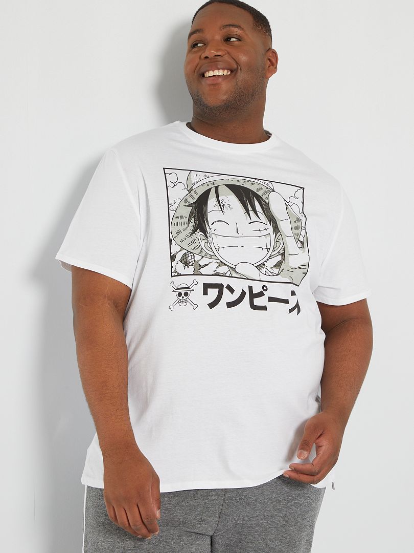 T-shirt 'One Piece' Bianco - Kiabi