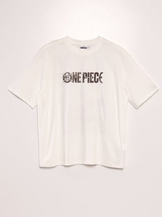 T-shirt 'One Piece' con scollo tondo