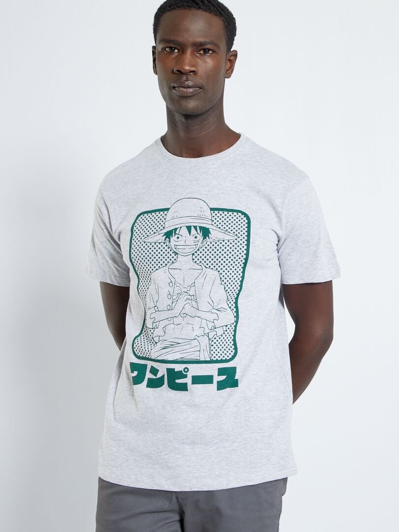 T-shirt 'One Piece' GRIGIO - Kiabi