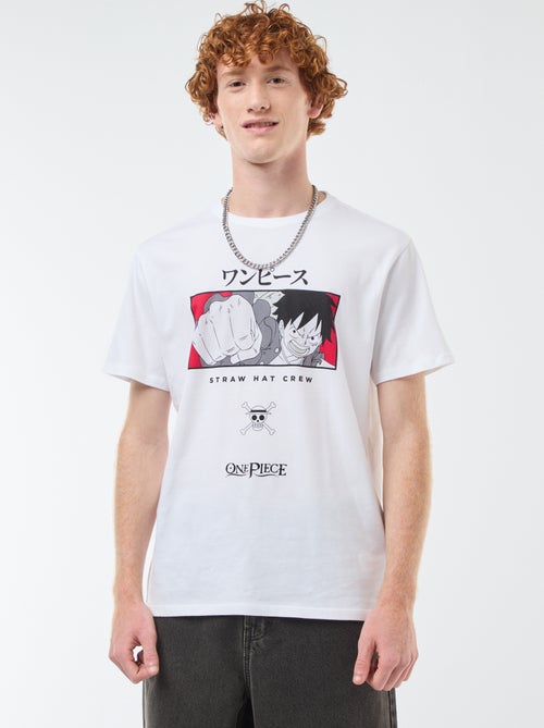 T-shirt 'One piece' in cotone - Kiabi