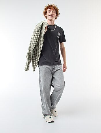 T-shirt 'One piece' in cotone