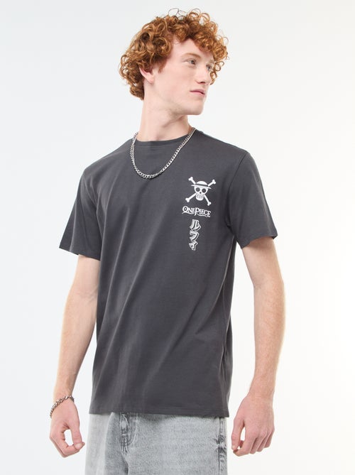 T-shirt 'One Piece' in cotone - Kiabi