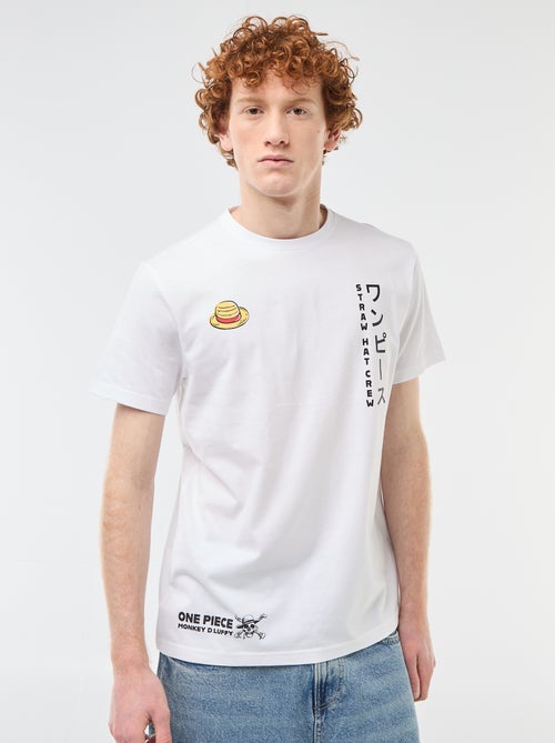 T-shirt 'One piece' in cotone tinta unita - Kiabi