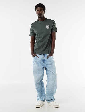 T-shirt "One Piece" stampata fronte/retro