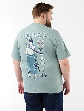 T-shirt "One Piece" stampato fronte/retro