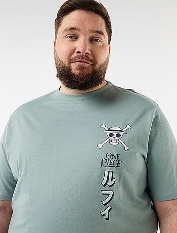 T-shirt "One Piece" stampato fronte/retro