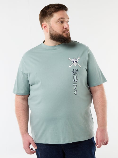 T-shirt "One Piece" stampato fronte/retro - Kiabi