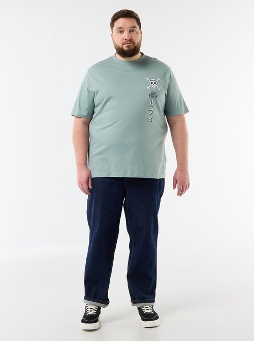 T-shirt "One Piece" stampato fronte/retro - Kiabi