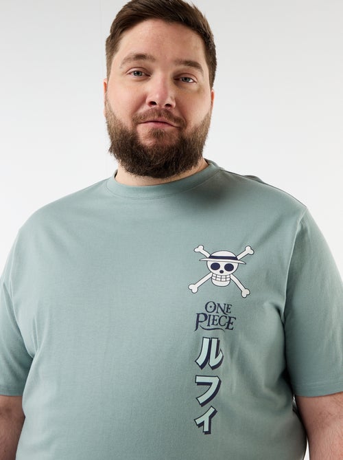 T-shirt "One Piece" stampato fronte/retro - Kiabi