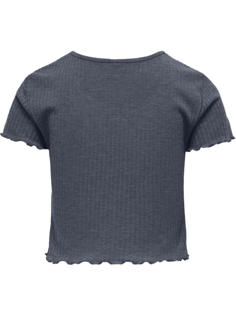 T-shirt Only da ragazza Grigio argentato - Kiabi