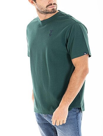 T-shirt over in piquet di cotone CHASE