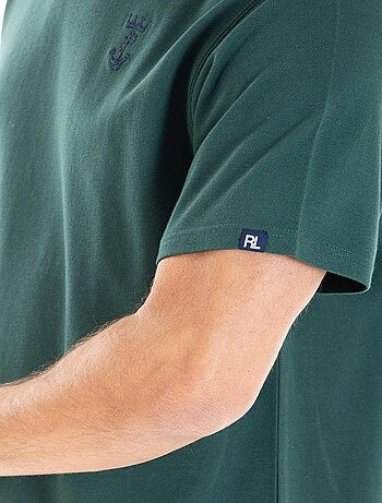 T-shirt over in piquet di cotone CHASE