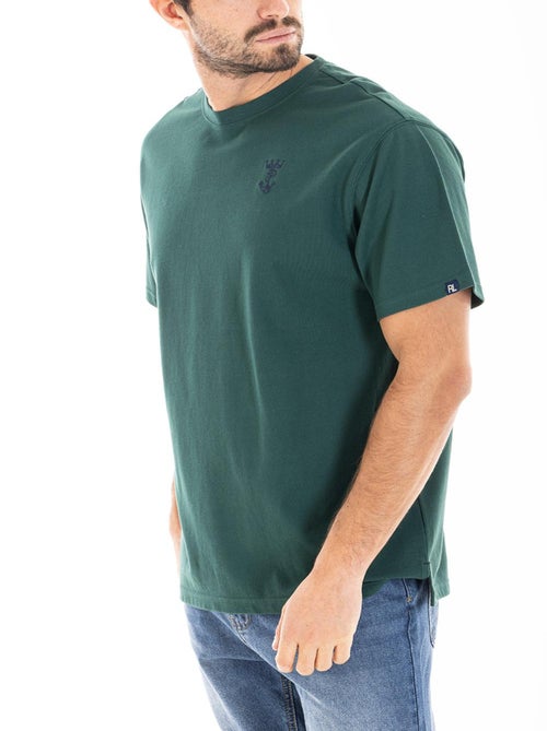 T-shirt over in piquet di cotone CHASE - Kiabi