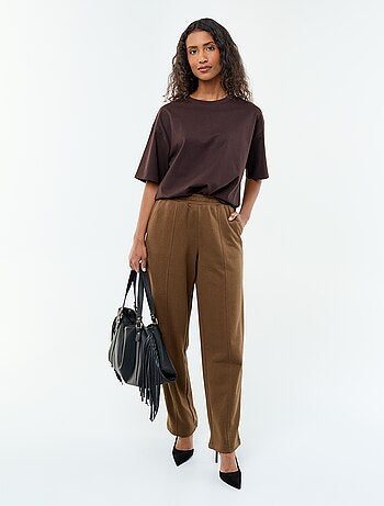 T-shirt oversize a girocollo