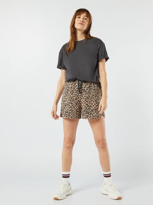 T-shirt oversize a girocollo - Kiabi