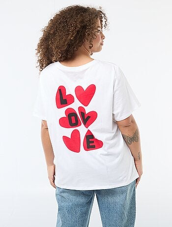 T-shirt oversize a maniche corte