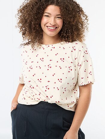 T-shirt oversize a maniche corte