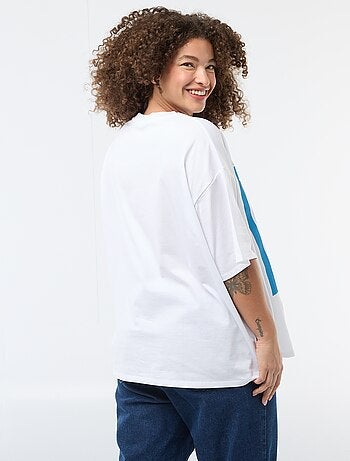 T-shirt oversize a maniche corte