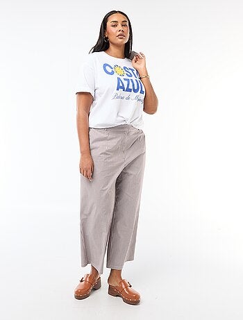 T-shirt oversize a maniche corte