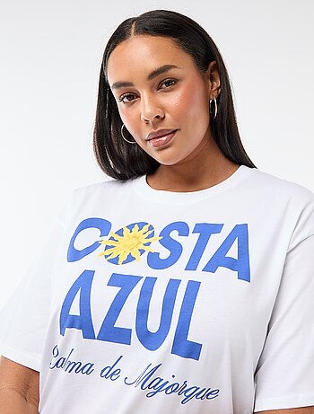 T-shirt oversize a maniche corte