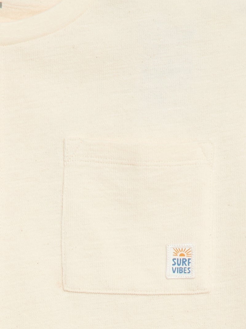 T-shirt oversize a maniche corte Grigio - Kiabi