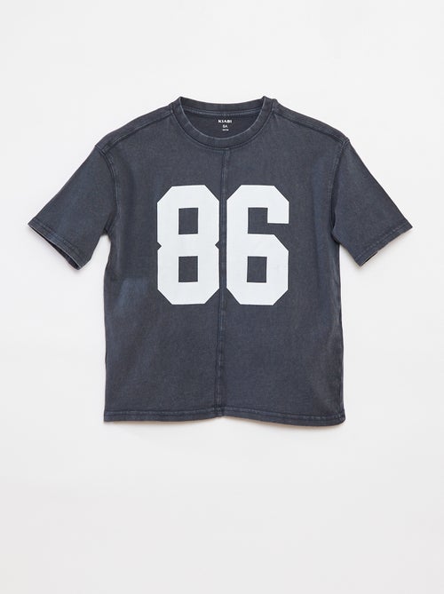 T-shirt oversize a maniche corte - Kiabi