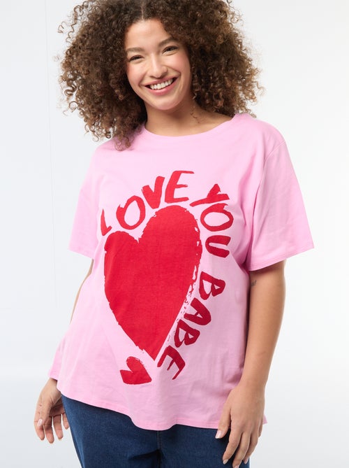 T-shirt oversize a maniche corte - Kiabi
