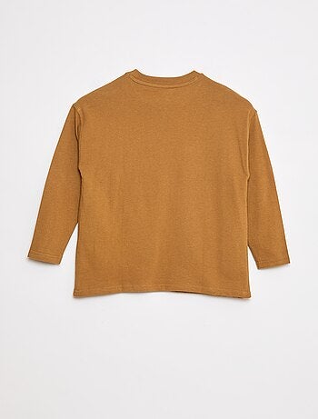 T-shirt oversize a tinta unita