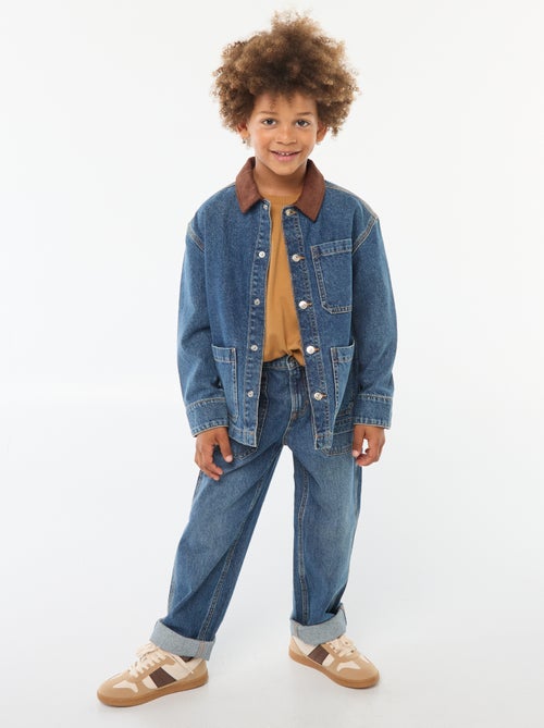 T-shirt oversize a tinta unita - Kiabi