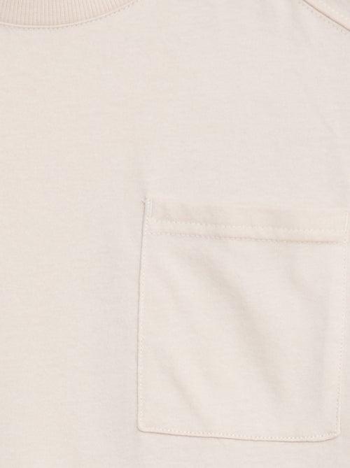 T-shirt oversize a tinta unita - Kiabi