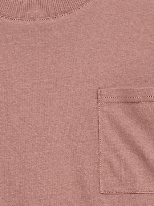 T-shirt oversize a tinta unita - Kiabi