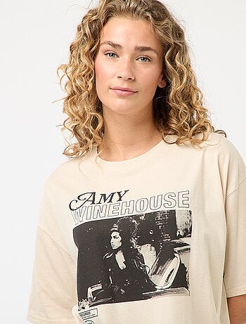 T-shirt oversize 'Amy Winehouse'